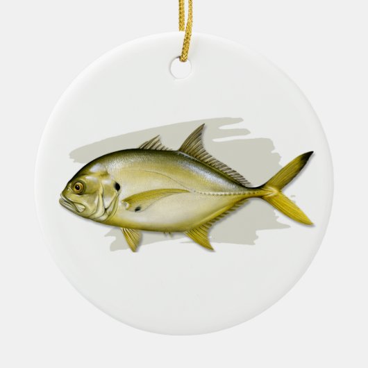 Crevalle Jack Keramisch Ornament (Voorkant)