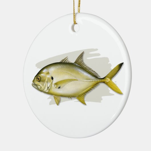 Crevalle Jack Keramisch Ornament (Links)