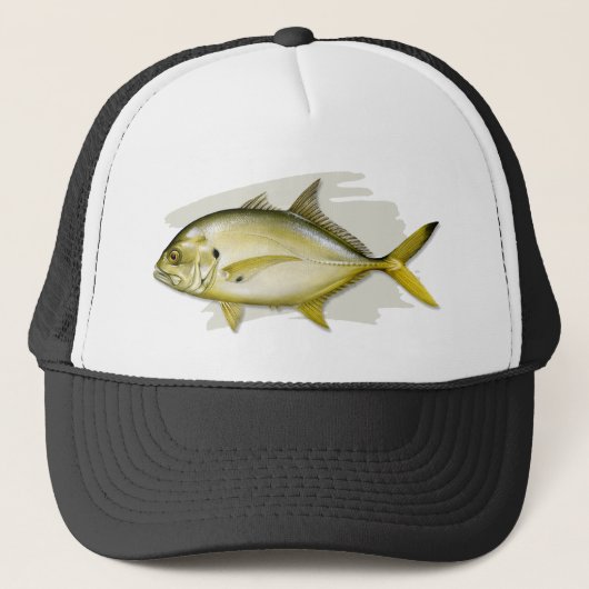 Crevalle Jack Trucker Hat Pet (Voorkant)