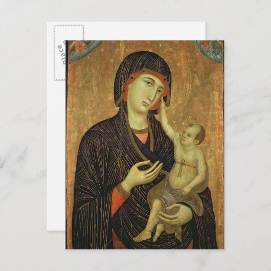 Crevole Madonna, c.1284 Briefkaart (Voorkant / Achterkant)