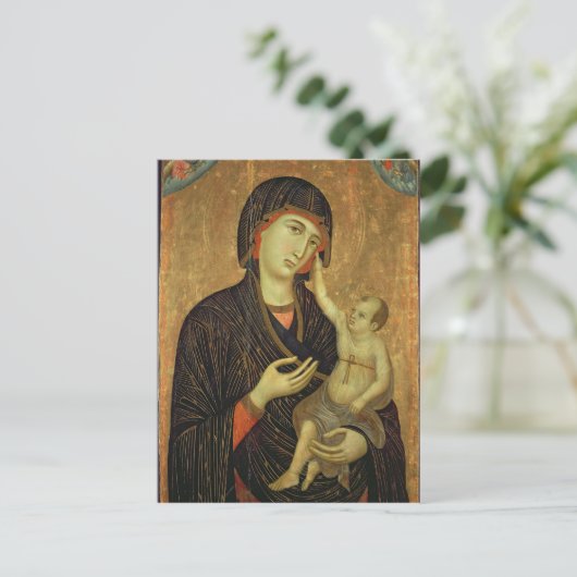 Crevole Madonna, c.1284 Briefkaart (Staand voorkant)