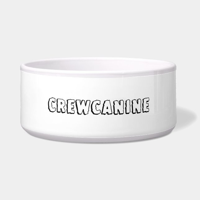 CREW CANINE hondenkom Voerbakje (Voorkant)