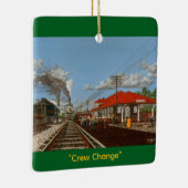 "Crew Change" van Tom Rock keramische ornament (Rechts)