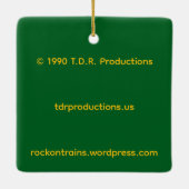 "Crew Change" van Tom Rock keramische ornament (Achterkant)