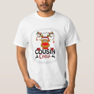 Crew Christmas Rendier Santa T-shirt