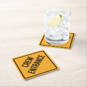 Crew Entrance Paper Onderzetter (Insitu)