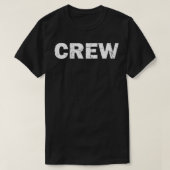 CREW For Light Technicians Staff Security Sound T-shirt (Design voorkant)