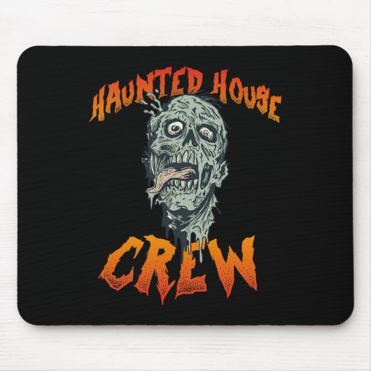 Crew Haunted Bewitch House - Halloween Muismat (Voorkant)