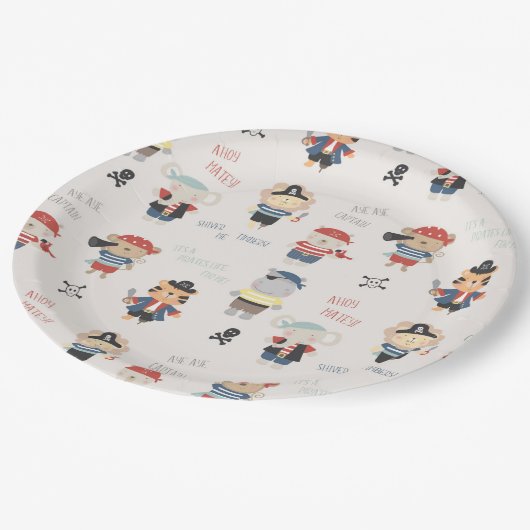 Crew kinder Partij Pirate Paper Bord (Gekanteld)