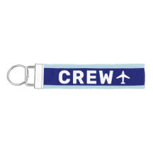 Crew Label Gepersonaliseerde naam Custom Sleutelha