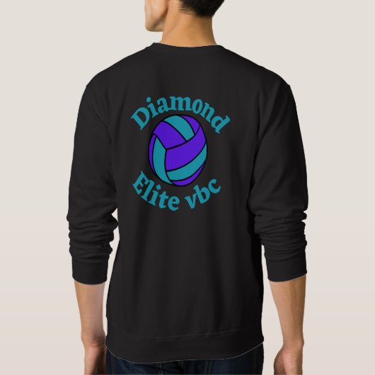 Crew Neck Diamond Elite vbc in meerdere kleuren Trui (Achterkant)