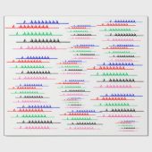 Crew Race Rowers Roeien - Vijf Boats Racing Cadeaupapier (Vlak)