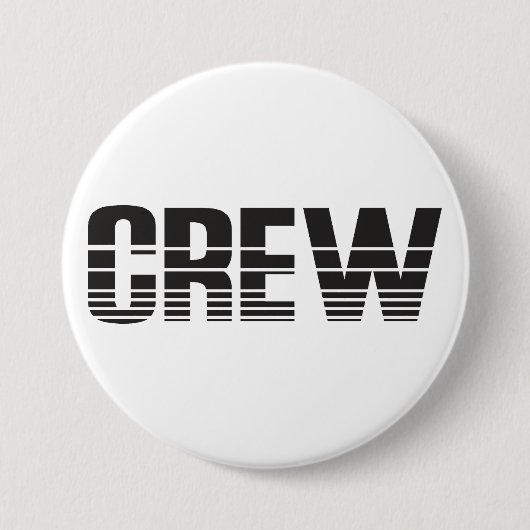Crew Ronde Button 7,6 Cm (Voorkant)