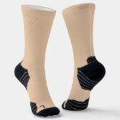 Crew Socks Beige Sokken (Gebogen)