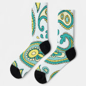 Crew Socks-Classic Paisley Design Sokken (Links)