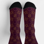 Crew Socks-Classic Paisley Elegance Sokken (Top)