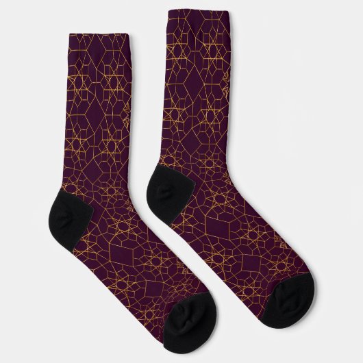 Crew Socks-Classic Paisley Elegance Sokken (Rechts)