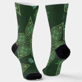 Crew Socks-Classic Paisley Elegance Sokken (Gebogen)
