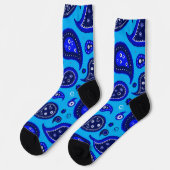 Crew Socks- Classic Paisley Elegance  Sokken (Links)