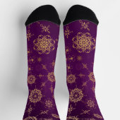 Crew Socks-Classic Paisley Elegance Sokken (Top)