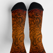 Crew Socks-Classic Paisley Elegance Sokken (Top)