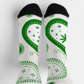 Crew Socks-Classic Paisley Elegance Sokken (Top)