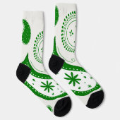 Crew Socks-Classic Paisley Elegance Sokken (Rechts)