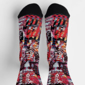 Crew Socks – Fragmented Pulse Sokken (Top)