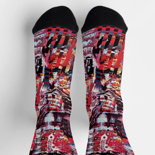 Crew Socks – Fragmented Pulse Sokken (Top)