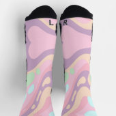 Crew Sokken Kleurrijke Happy (Top)