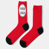 Crew Sokken Voeg Logo gepersonaliseerd toe voor ma (Links)