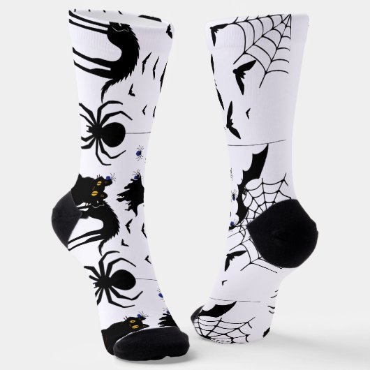 Crew Soks spooky ontwerp Sokken (Gebogen)