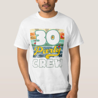 Crew Squad 30 jaar oud T-shirt