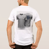 Crew Staff Bulk Dubbelzijdig Custom Mannen T-shirt (Achterkant)