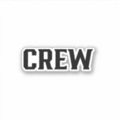 Crew Sticker (Voorkant)