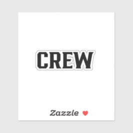 Crew Sticker