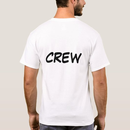 CREW T-SHIRT (Achterkant)