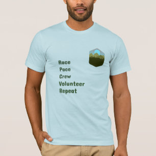 Crew Volunteer Herhaling Race Tempo T-shirt
