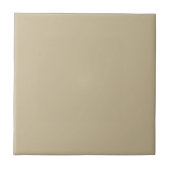 Crewel Stitch Tan Square Kitchen en Bathroom Tegeltje (Voorkant)