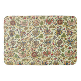 Crewel Work Borduurwerk Fruit en bloemen Badmat