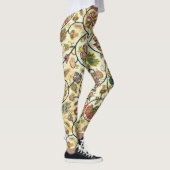 Crewel Work Borduurwerk Fruit en bloemen Leggings (Rechts)