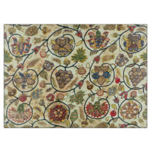 Crewel Work Borduurwerk Fruit en bloemen