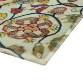 Crewel Work Borduurwerk Fruit en bloemen Snijplank (Hoek)