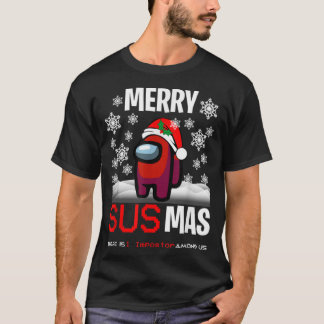 Crewmate Impostor Shirt, Merry SUSmas T-shirt