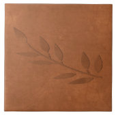 Crgebleven koper tegeltje (Voorkant)