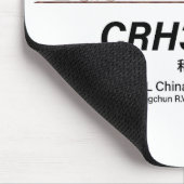 CRH380BL China Railway High-Speed elektrische trei Muismat (Hoek)