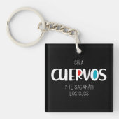 Cria cuervos sleutelhanger (Voorkant)