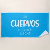 Cria cuervos strandlaken (Voorkant)