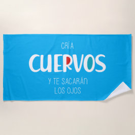 Cria cuervos strandlaken