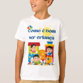 Criança T-shirt (Voorkant)